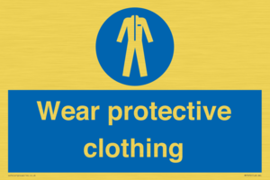 Wear protective clothing